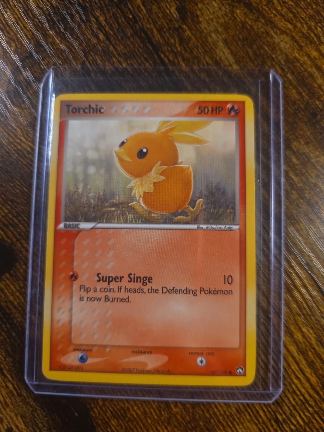 Pokémon TCG Torchic EX Power Keepers 67/108 Regular Common Lp