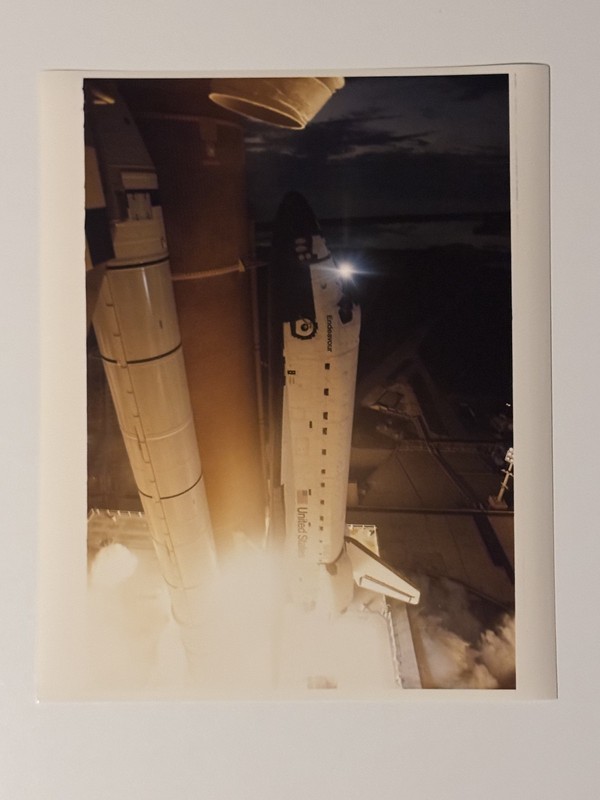 NASA STS-77 Endeavour Launch Countdown Culminates At Kennedy Press Photo