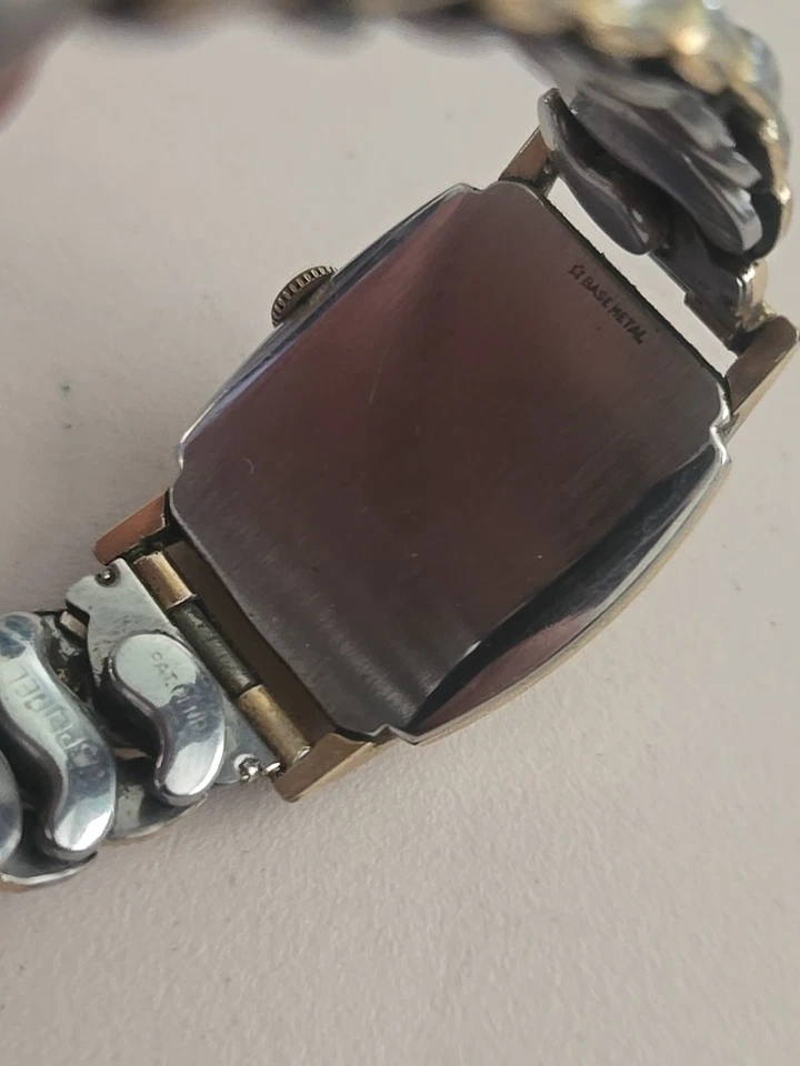 Reloj Pulsera Hombre Vintage Mecánico Cuerda Tono Dorado Wittnauer Revue Funciona Foto 4 de 4