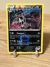 Team Aqua's Mightyena 18/34 Double Crisis Reverse Holo Common Pokemon on eBay