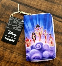 Cartera Loungefly Disney Hércules Musas Nubes Cremallera Alrededor Hércules N Nueva con Etiquetas