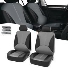 Auto Sitzbezüge Front Schonbezüge Sitzschoner Kunstleder Für Ford Transit Custom