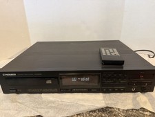 Lecteur CD unique Pioneer PD-6050 vintage 1987 avec télécommande - s'allume non testé