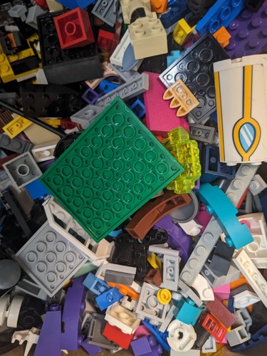 20 lbs LEGO Bulk Lot – Genuine Cleaned & Sanitized Bricks Plates Mixed Parts - Picture 5 of 7