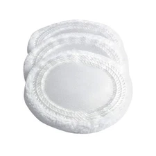 Powder Puffs for Makeup 3 Pack White Soft Cosmetic Face Puff Set