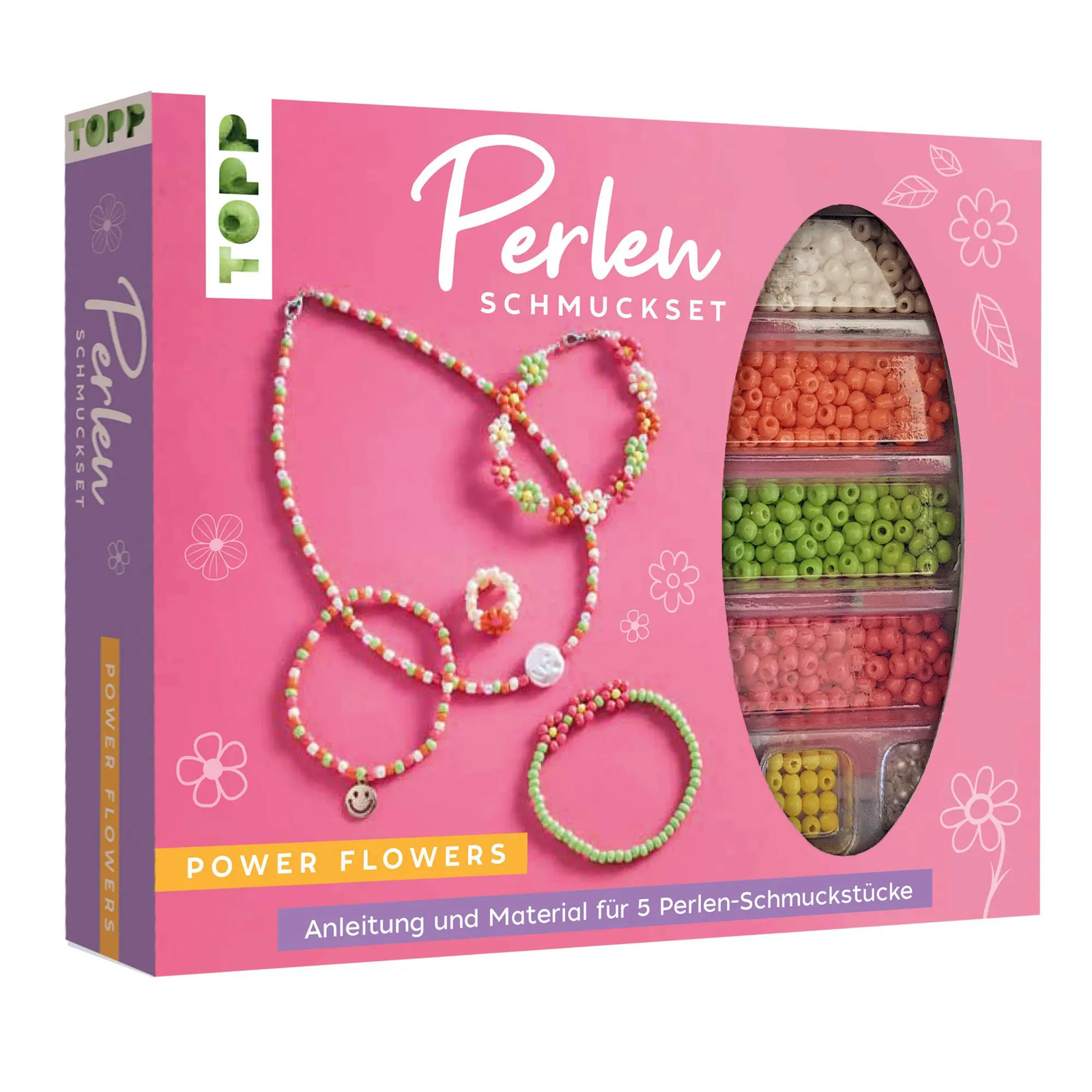 Frechverlag Gmbh Perlen-Schmuckset - Power Flowers - Image 5