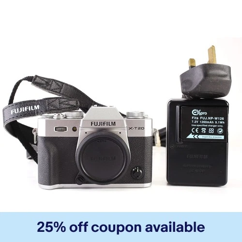 Fujifilm X-T20 Fuji Mirrorless Camera Body Only Refurbished +12Month Guarantee..