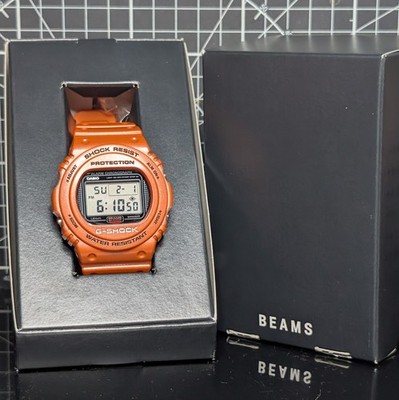 Casio G-Shock Beams Collab DW-5700 20th Anniv. Screwback Orange DW
