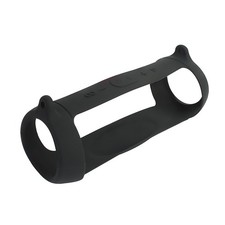 Black Silicone Cover Pad With Strap For JBL Charge 5 Bluetooth Speaker B