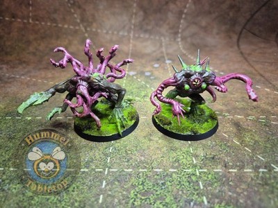 Warhammer 40k - Death Guard - Chaos Spawn [bemalt]