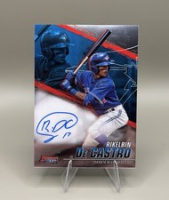 Topps 2021 Bowman's Best Rikelbin De Castro Blue Jays Autograph #B21-RD Card
