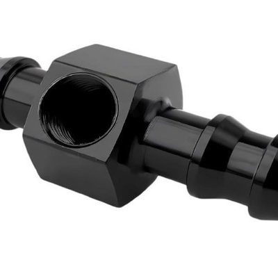#ad Fuel Pressure Gauge Fitting Adapter 5 16quot; Barb Aluminum Inline Fuel Pressure Ga $14.99