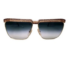 Vintage Sunglasses Fashion 80's LAURA BIAGIOTTI made In Italy Model V87