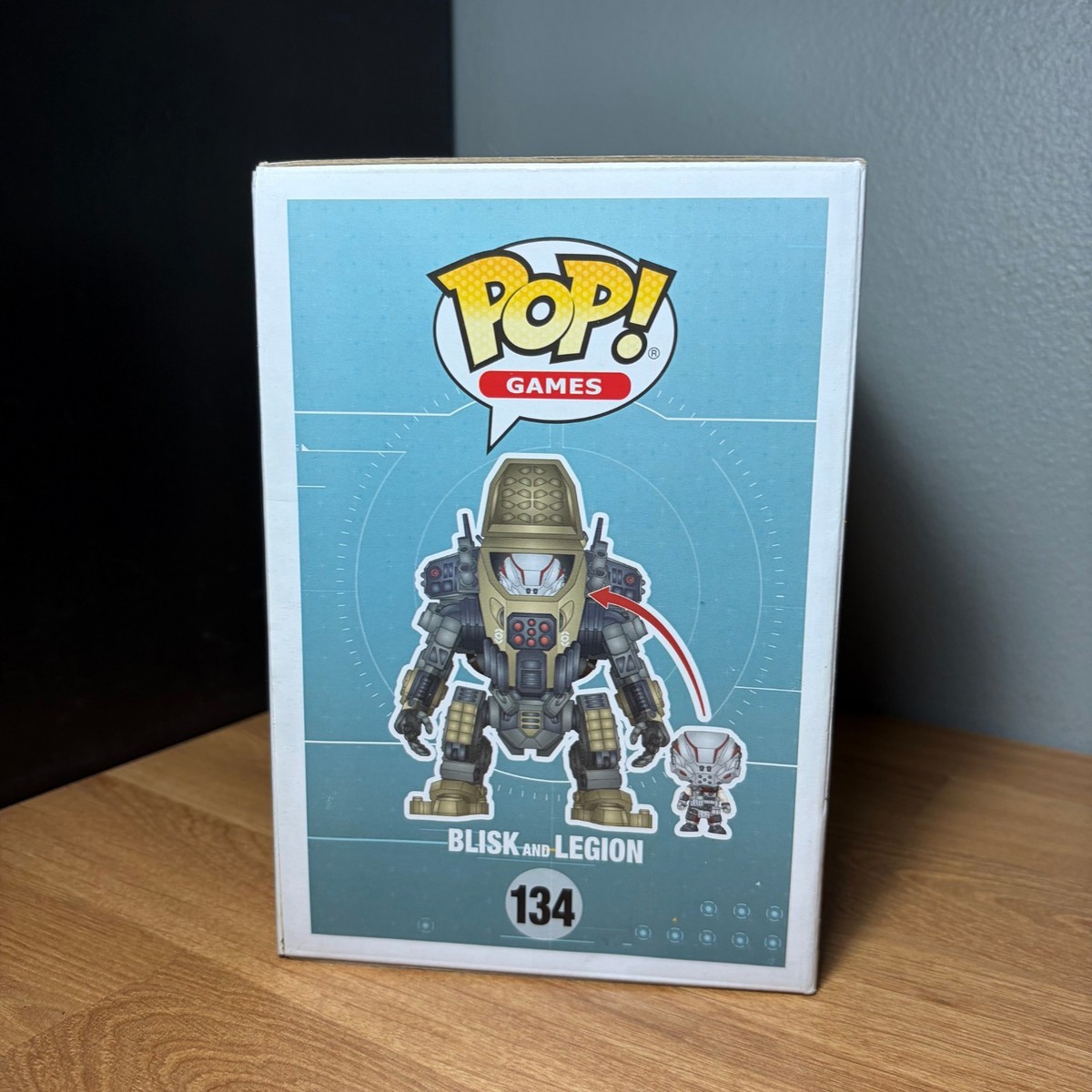Titanfall 2 Blisk and Legion Funko Pop 134 Vinyl Figure | eBay