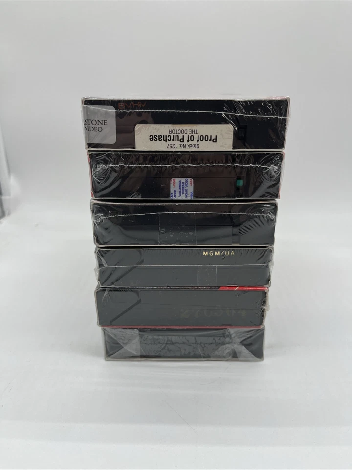 VHS Lot Willie Nelson Sam Elliot Mario Lanza Tom Mix Stepmom The Doctor New Foto 4 de 4