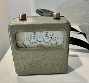 Austin Powder Blasting Galvanometer With Original Leather Case