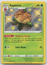 Pokemon Appletun SV014/SV122 Shining Fates Shiny Vault Shiny Rare Holo NM