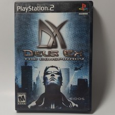 Eidos Deus Ex: The Conspiracy (Sony PlayStation 2) 2002 M NTSC-U/C Manual