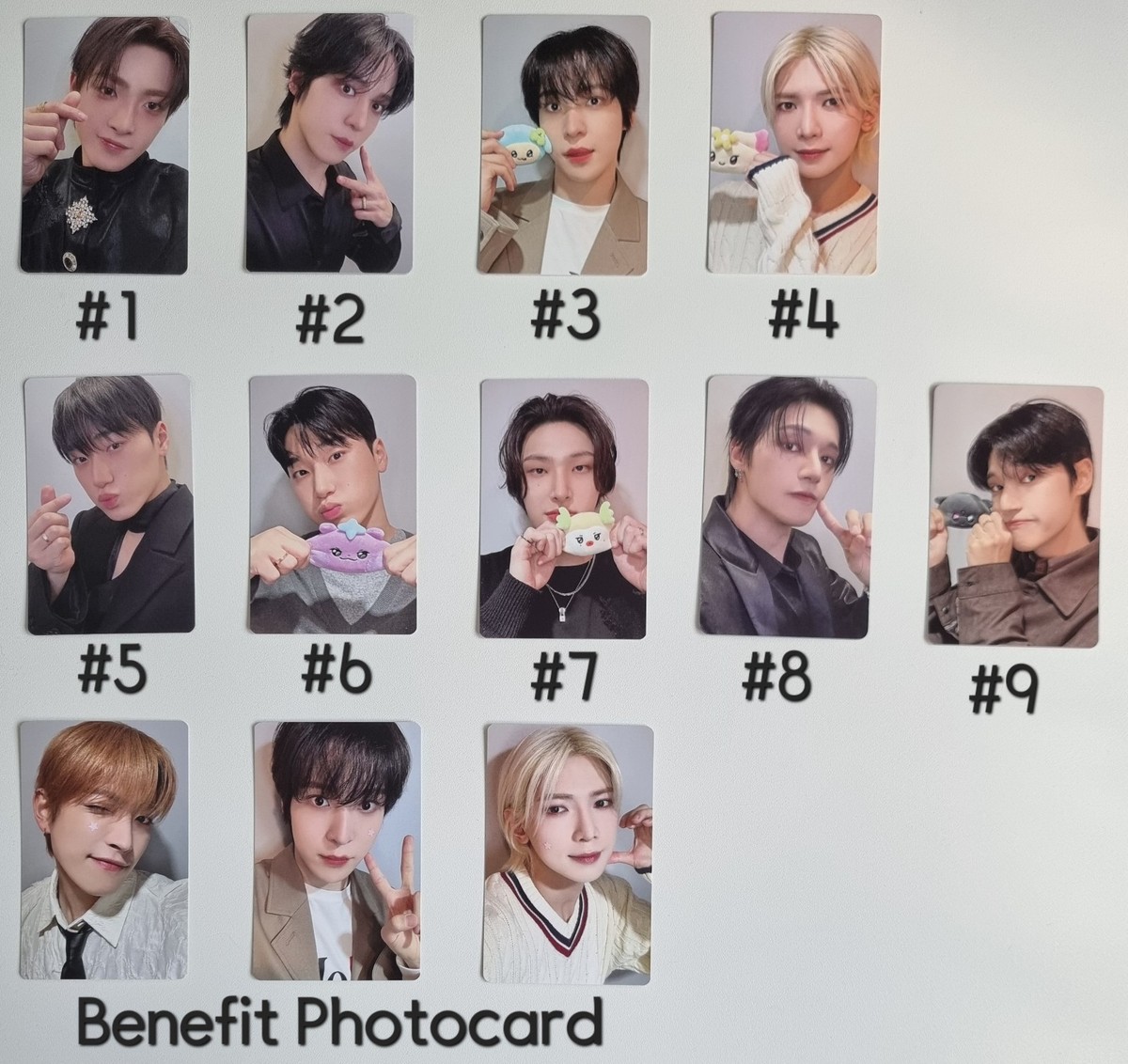 ON HAND] ATEEZ MIGHTEEZ Wonder Room POP-UP TRADING CARD BENEFIT