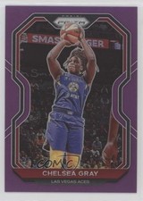 2021 Panini Prizm WNBA Purple Prizm 7/99 Chelsea Gray #69 3hd