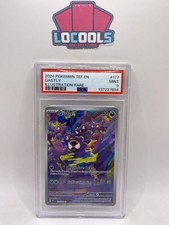 2024 Pokemon Temporal Forces Gastly Full Art #177/162 PSA 9
