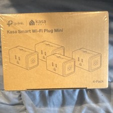 TP-LINK Kasa Smart Wi-Fi Plug Mini 4-Pack HS103P4, Type B, White - NEW/UNOPENED