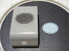 EK Success Paper Punch 2.25 inch Scallop Oval