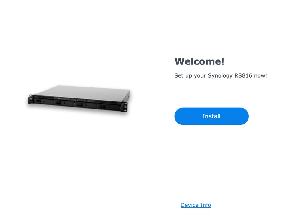 Synology RS819 RackStation 4-Bay NAS Storage No hard drive, No Hard Drive Caddy - Image 3 of 4