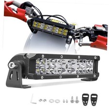 LED Light Bar, 7000LM Spot Flood Combo LED Off Road Driving Fog Light 6 Inch
