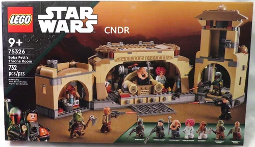 Lego Star Wars SEALED SET 75326 Boba Fett's Throne Room w/ 7 Minifigures *READ*