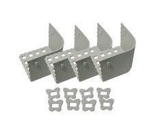 4 Pcs Bed Sheet Holders for Corners, Silicone Anti-Slip Bed Sheet Clips