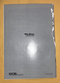 Vintage GCE Vectrex MINE STORM Arcade Game Instruction Manual and Overlay  ONLY