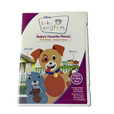 Disney Baby Einstein Baby s Favorite Places First Words Around Town DVD