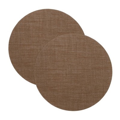 für 6,3'' Runde Lampenschirme 2er-Set Anti-Blendung Kaffeefarben