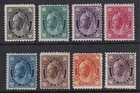 Canada 1897 QV "Maple Leaf" Issues #66-73  MH  Complete Set  CV $610.00