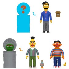 ReAction Figures Sesame Street Series - 12 Mini Figures//