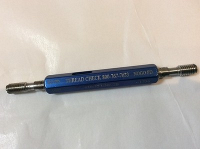 Thread Check INC, 10-32 UNF 2B , BLUE THREADED PLUG GAGE , Go No Go