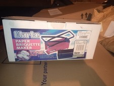 Clarke CHT617 Briquette Maker - Black/Red