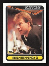 1990-91 Topps #365 Brian Benning C03