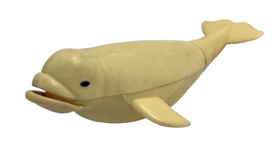 Beluga Whale Figure K & M Toys 2001