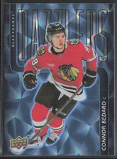 2025-26 UD Series 1 Connor Bedard DZ-20 Dazzlers Blue