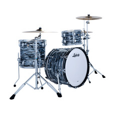 Ludwig Classic Maple Fab 3-Piece Drum Kit w/ 22" Kick - Black Oyster