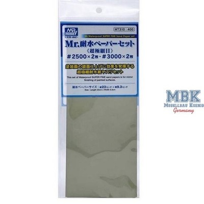 GUNZE GSMT310 Mr Waterproof Sandpaper Super Fine 2500 / 3000