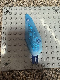 Lego Insectoid Wing w/ Circuitry Pattern Part 30231pb01 6977 6969 2965 6905