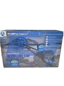 PalliPartners Ground Search Metal Detector 970-BLUE Pinpointing Backlight