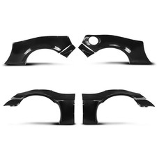 8pc Fender Flares for Scion FR S for Toyota 86 for Subaru BRZ 2013 2020 Black