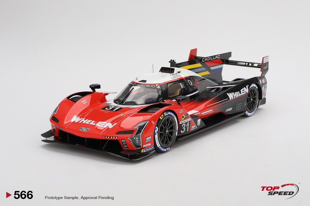Top Speed 1:18 Cadillac V-Series.R #31 Whelen Cadillac Racing 2024