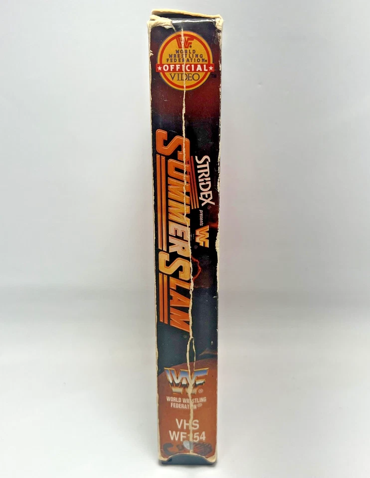 VTG WWF SummerSlam 1995 VHS Coliseum Video Diesel Mabel Wrestling WWE - Image 3 of 4