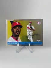2025 Topps Chrome Platinum #423 Jimmy Rollins