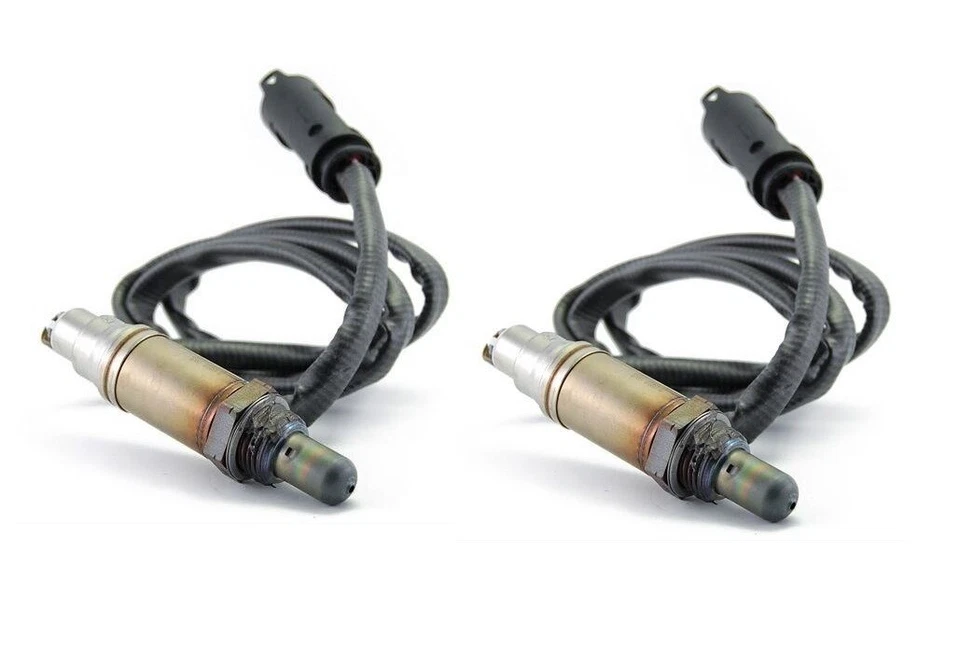 Juego de 2 sensores de oxígeno delanteros, traseros (OEM) BOSCH 15109 para BMW totalmente nuevos Foto 2 de 2
